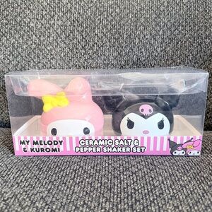 My Melody & Kuromi Ceramic Salt & Pepper Shaker Set